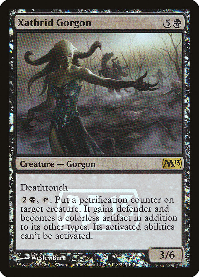 Xathrid Gorgon [Magic 2013 Prerelease Promos] 