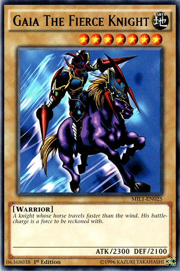 Gaia The Fierce Knight [MIL1-EN025] Rare 