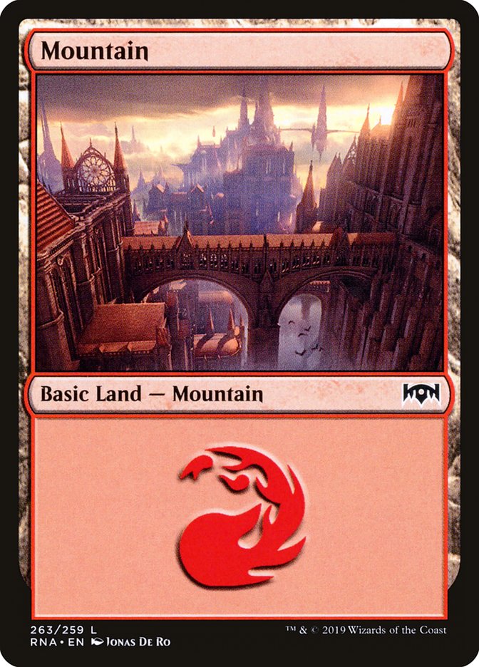 Mountain (263) [Ravnica Allegiance] 