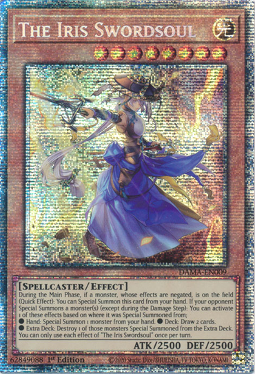 The Iris Swordsoul [DAMA-EN009] Starlight Rare 