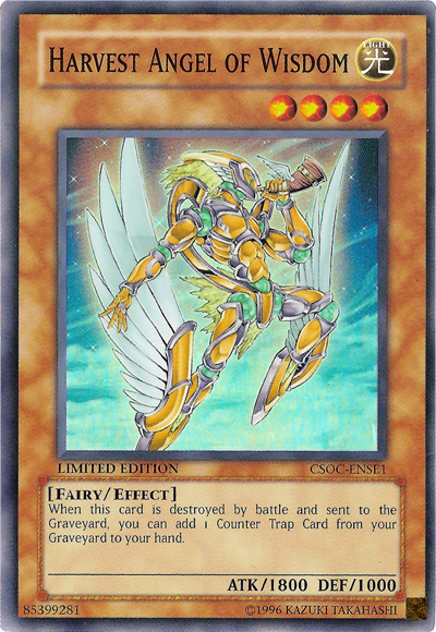 Harvest Angel of Wisdom [CSOC-ENSE1] Super Rare 