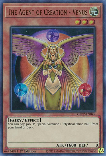 The Agent of Creation - Venus [GFP2-EN049] Ultra Rare 