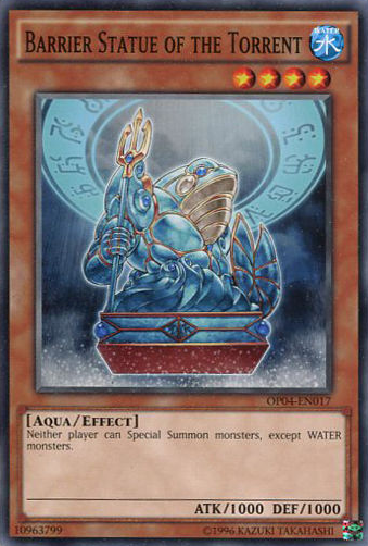 Barrier Statue of the Torrent [OP04-EN017] Common 