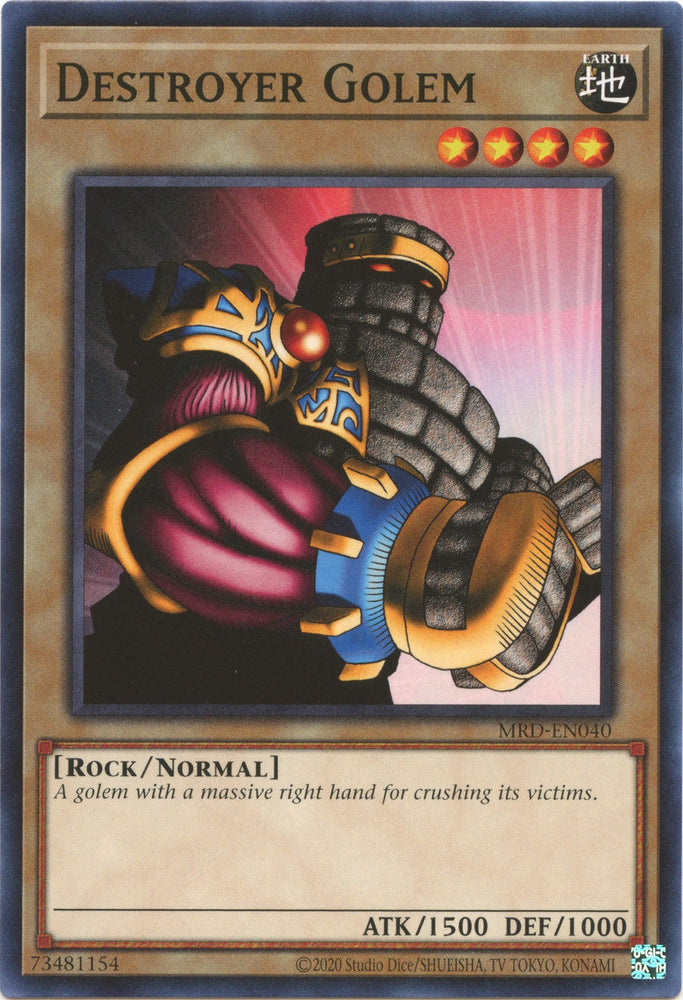 Destroyer Golem (25th Anniversary) [MRD-EN040] Common 