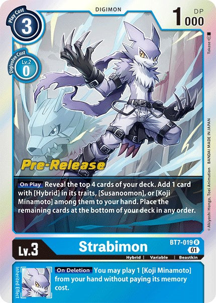 Strabimon [BT7-019] [Next Adventure Pre-Release Cards] 