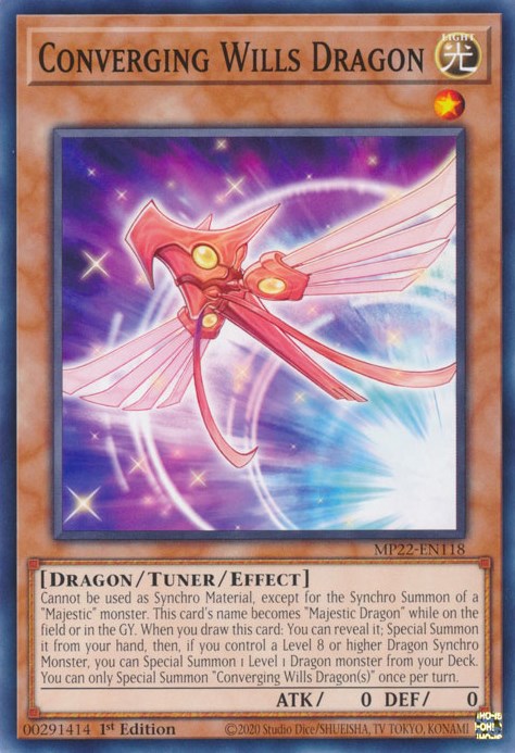 Converging Wills Dragon [MP22-EN118] Common 