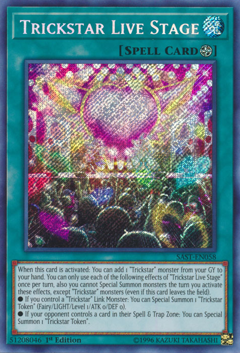 Trickstar Live Stage [SAST-EN058] Secret Rare 