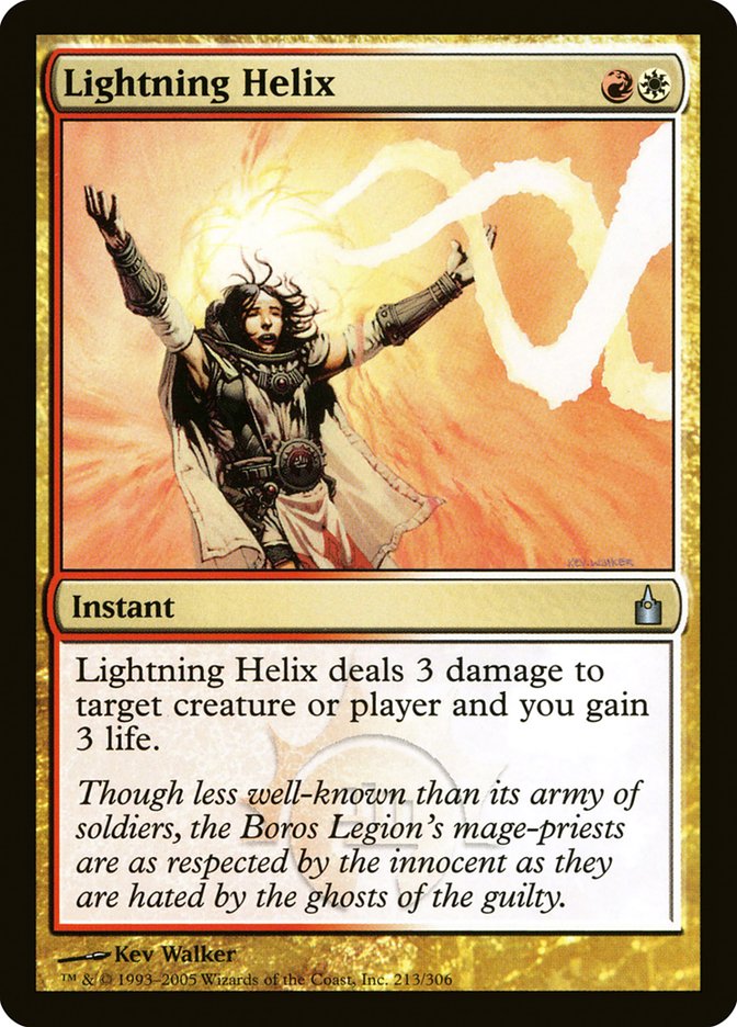 Lightning Helix [Ravnica: City of Guilds] 