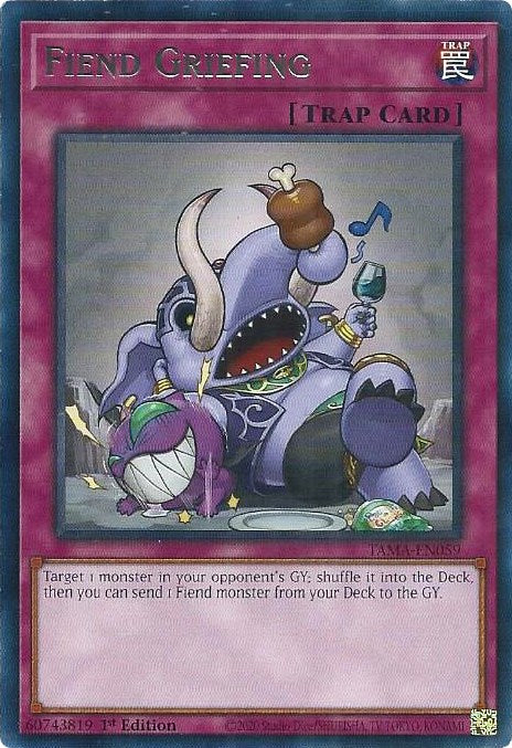 Fiend Griefing [TAMA-EN059] Rare 
