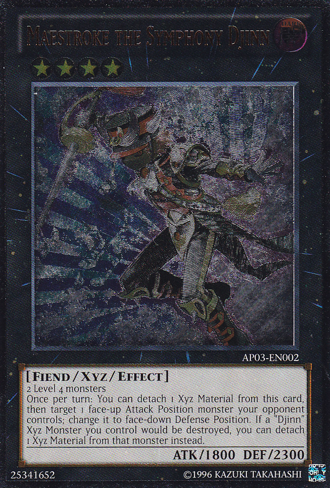 Maestroke the Symphony Djinn [AP03-EN002] Ultimate Rare 
