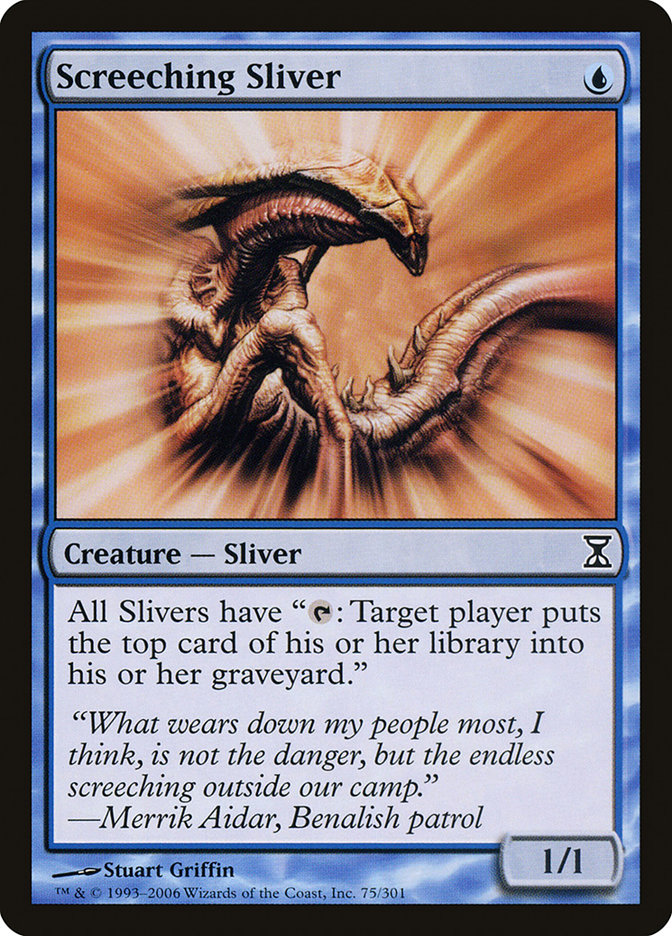 Screeching Sliver [Time Spiral] 