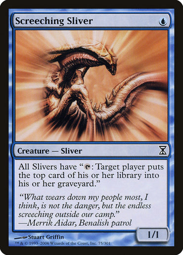 Screeching Sliver [Time Spiral] 