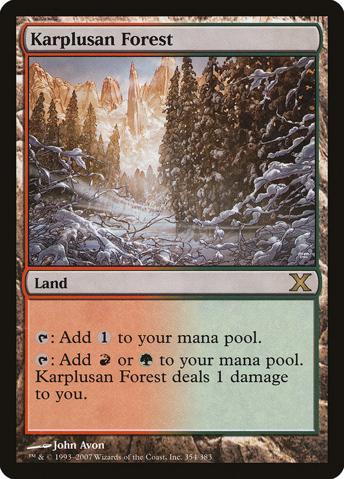 Karplusan Forest [Tenth Edition] 