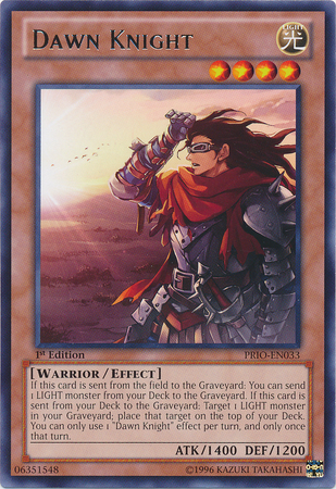 Dawn Knight [PRIO-EN033] Rare 