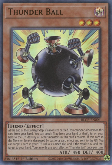 Thunder Ball [BLCR-EN004] Ultra Rare 