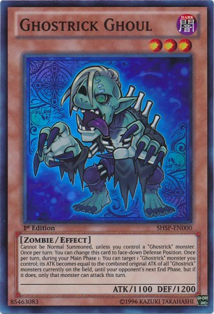 Ghostrick Ghoul [SHSP-EN000] Super Rare 