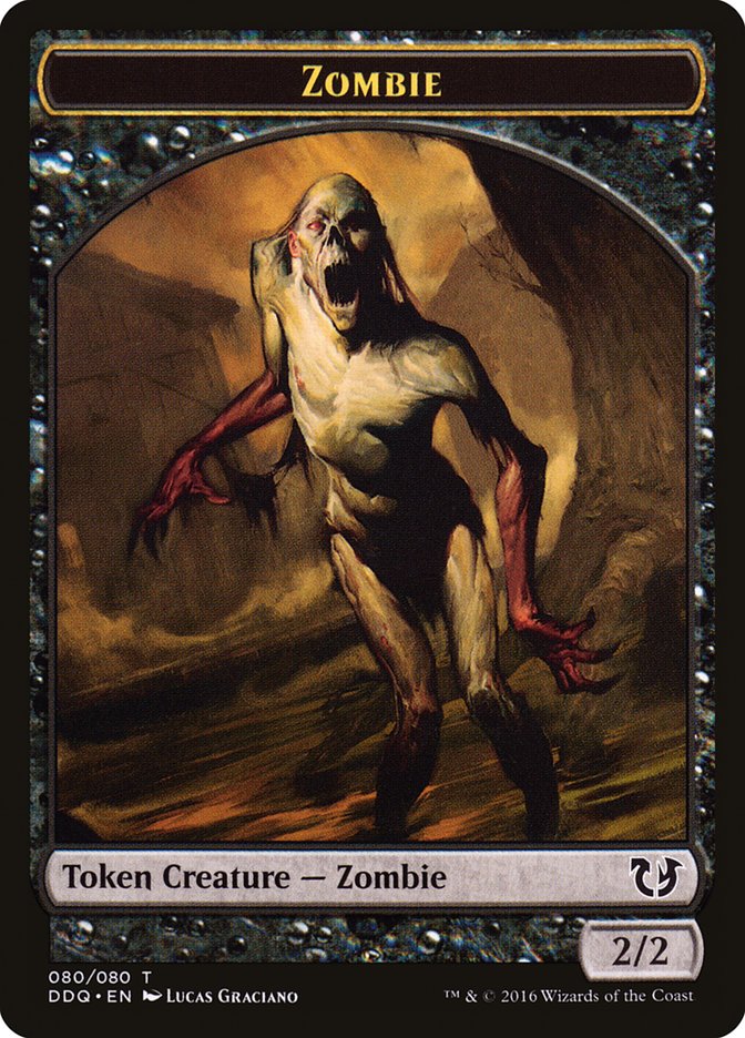 Zombie Token [Duel Decks: Blessed vs. Cursed] 