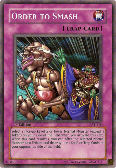 Order to Smash [AST-110] Common 