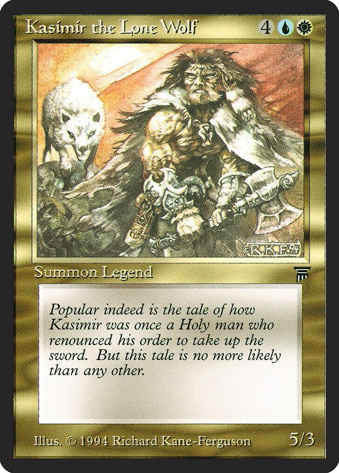 Kasimir the Lone Wolf [Legends] 