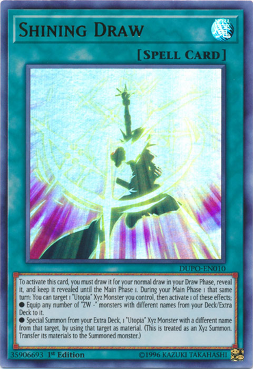 Shining Draw [DUPO-EN010] Ultra Rare 