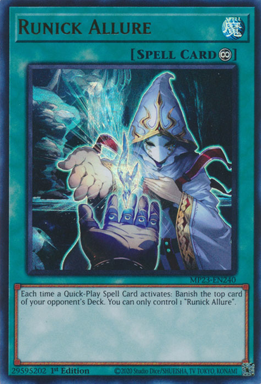 Runick Allure [MP23-EN240] Ultra Rare 