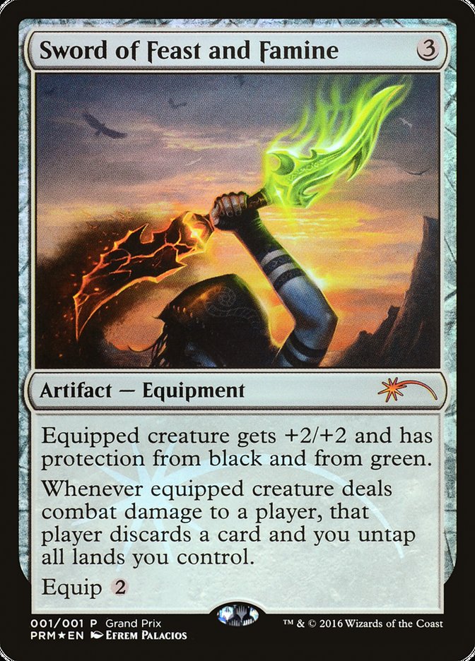 Sword of Feast and Famine [Grand Prix Promos] 