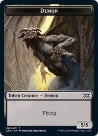 Demon // Germ Double-Sided Token [Double Masters Tokens] 