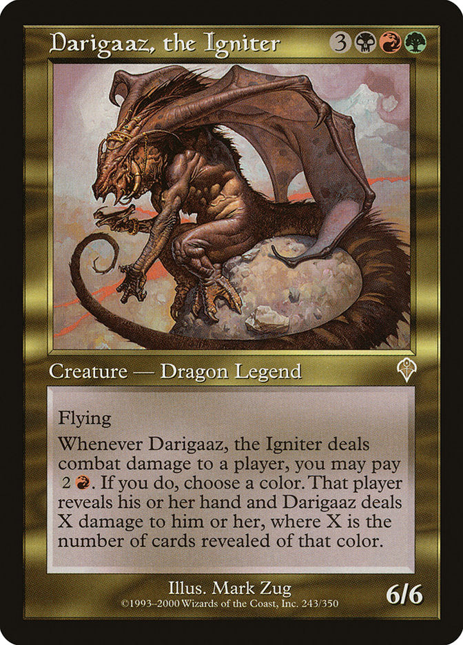 Darigaaz, the Igniter [Invasion] 