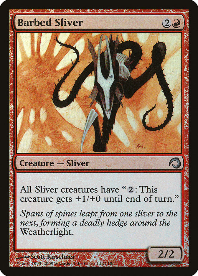 Barbed Sliver [Premium Deck Series: Slivers] 