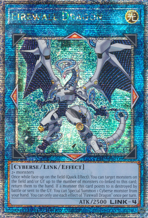 Firewall Dragon [TN23-EN008] Quarter Century Secret Rare 