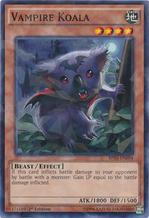 Vampire Koala [BP03-EN094] Shatterfoil Rare 