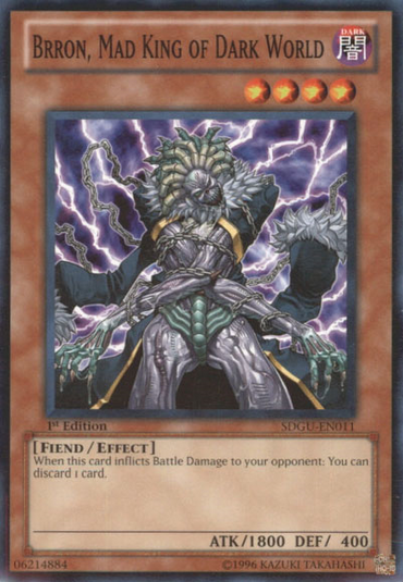 Brron, Mad King of Dark World [SDGU-EN011] Common 