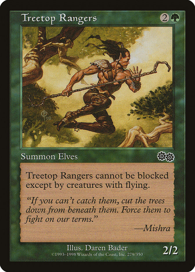 Treetop Rangers [Urza's Saga] 