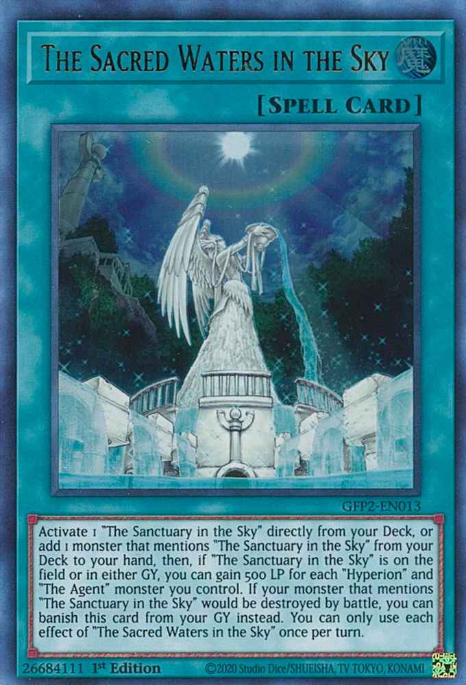 The Sacred Waters in the Sky [GFP2-EN013] Ultra Rare 