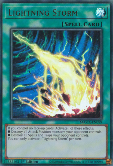 Lightning Storm [MAMA-EN089] Ultra Rare 