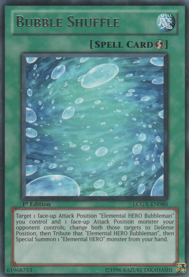Bubble Shuffle [LCGX-EN080] Rare 