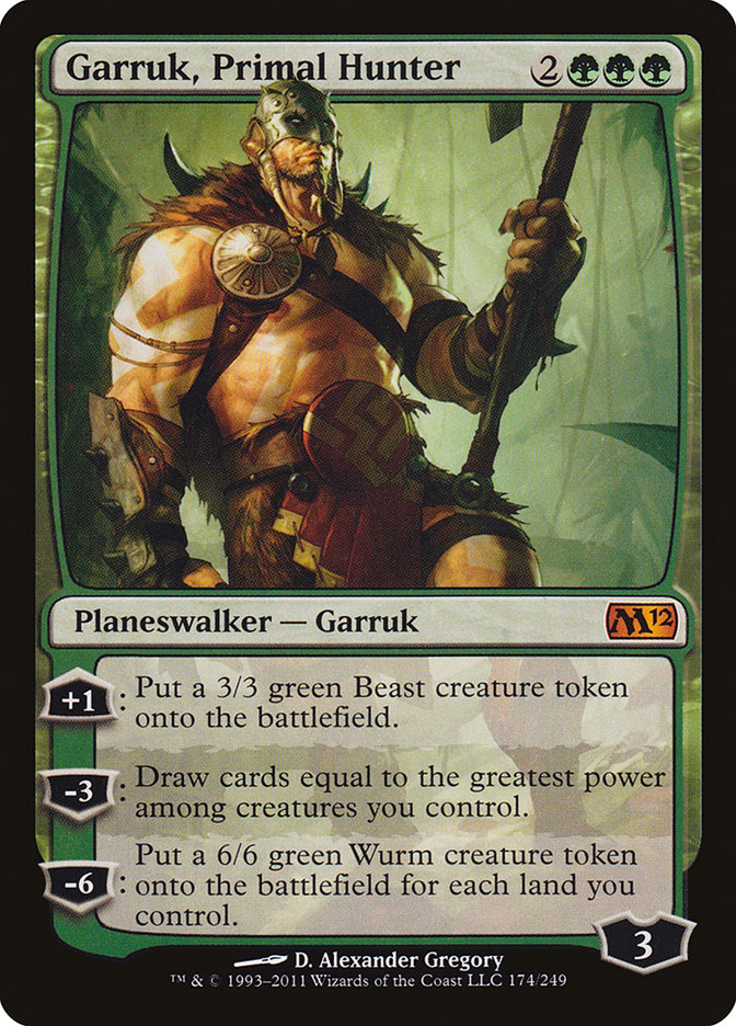 Garruk, Primal Hunter [Magic 2012] 