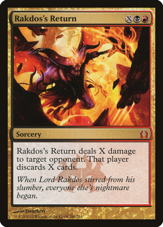 Rakdos's Return [Return to Ravnica] 