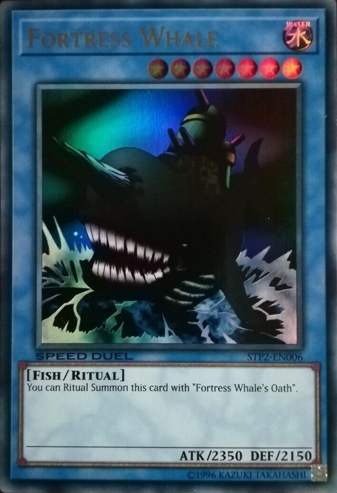 Fortress Whale [STP2-EN006] Ultra Rare 