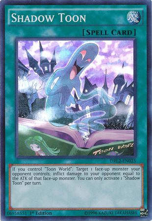 Shadow Toon [DRL2-EN025] Super Rare 
