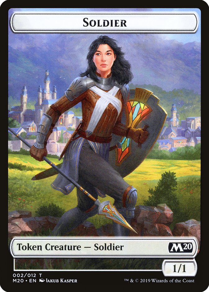 Soldier Token [Core Set 2020 Tokens] 