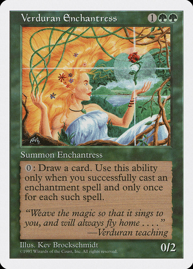 Verduran Enchantress [Fifth Edition] 