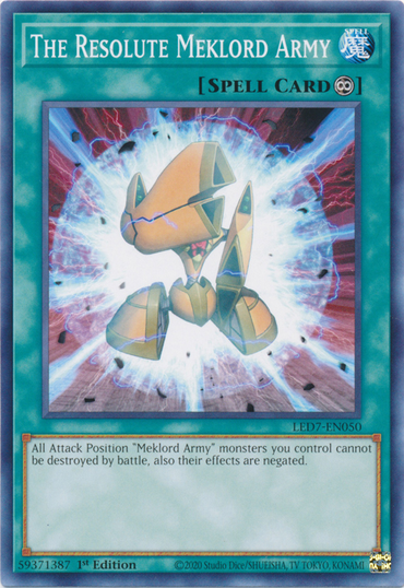 The Resolute Meklord Army [LED7-EN050] Common 