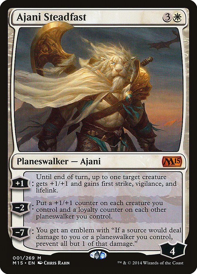 Ajani Steadfast [Magic 2015] 