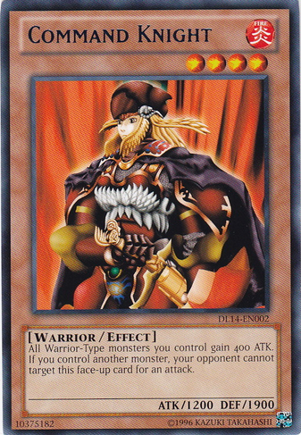 Command Knight (Blue) [DL14-EN002] Rare 