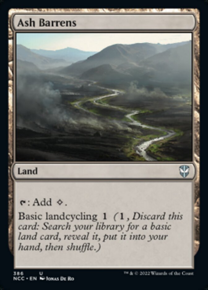 Ash Barrens [Streets of New Capenna Commander] 