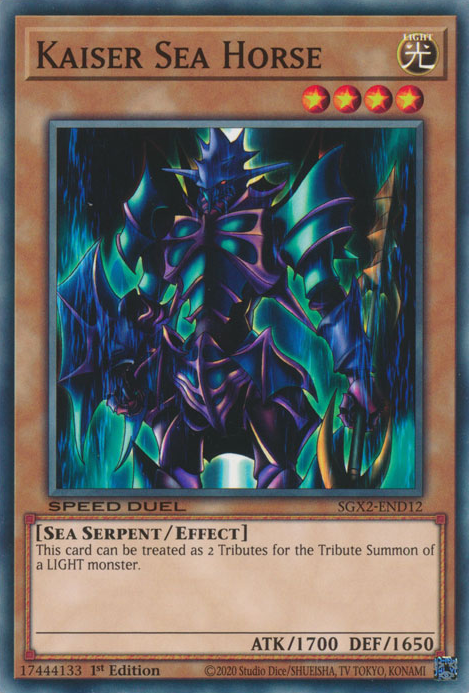 Kaiser Sea Horse [SGX2-END12] Common 