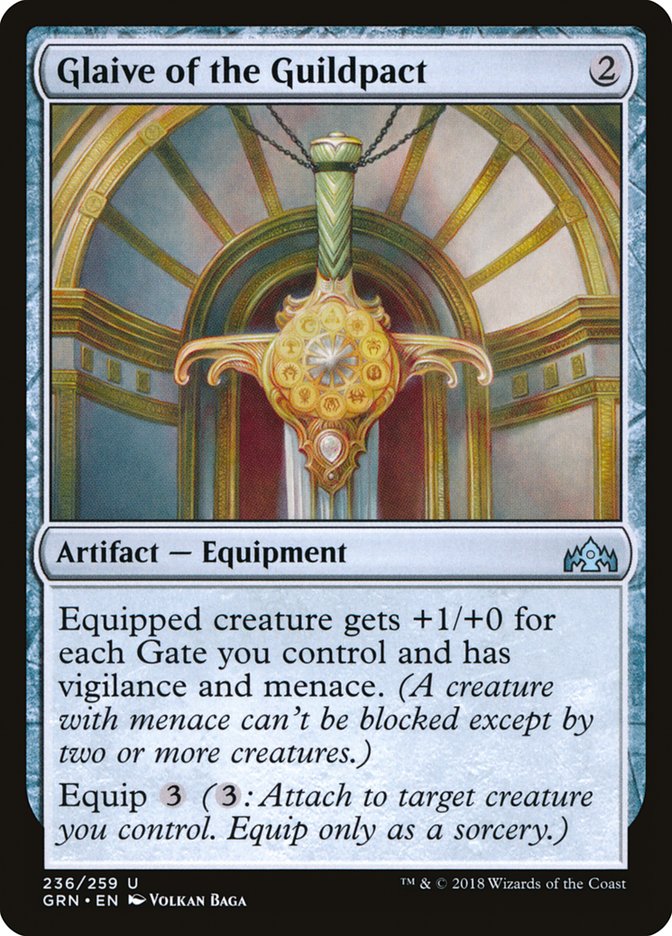 Glaive of the Guildpact [Guilds of Ravnica] 