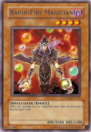 Rapid-Fire Magician [DR04-EN079] Rare 
