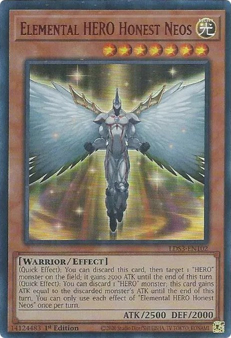 Elemental HERO Honest Neos (Red) [LDS3-EN102] Ultra Rare 